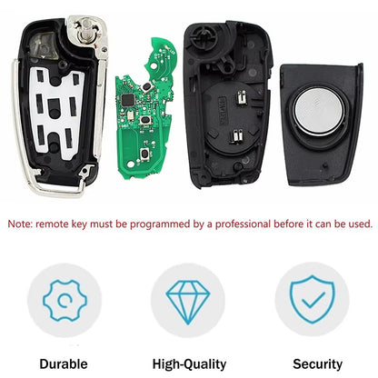 3 Buttons Compatible for A3 S3 A4 S4 TT