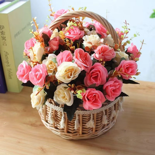 12 Heads Rose Artificial Flowers