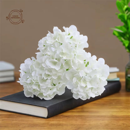 10PCS Artificial Hydrangea Flower Heads